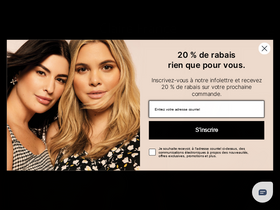 'clairefrance.ca' screenshot