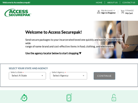 'accesssecurepak.com' screenshot
