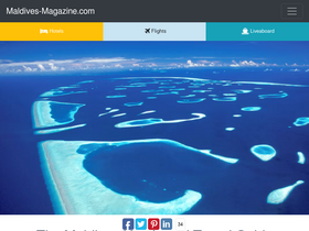 'maldives-magazine.com' screenshot