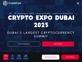 'cryptoexpodubai.com' screenshot