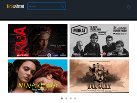 'tickantel.com.uy' screenshot
