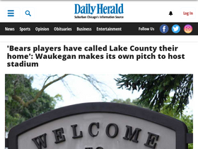 'dailyherald.com' screenshot