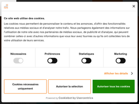 'curie.fr' screenshot