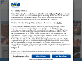 'radiolausitz.de' screenshot