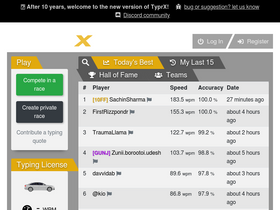 11 ALTERNATIVAS DE TYPERACER - JOGOS