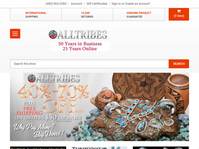 'alltribes.com' screenshot