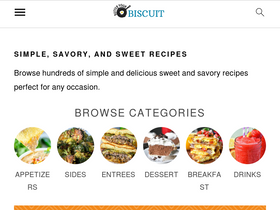 'butteryourbiscuit.com' screenshot