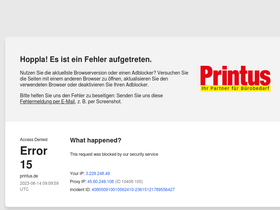 'printus.de' screenshot