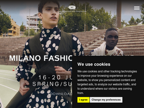 'cameramoda.it' screenshot