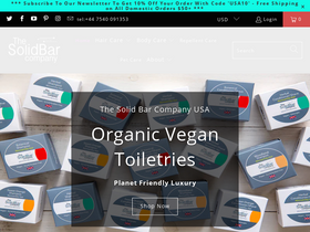 The Solid Bar homepage screenshot