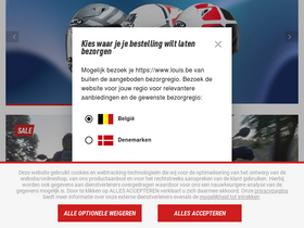 'louis.be' screenshot