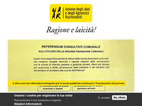 'uaar.it' screenshot