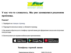 'zhivika.ru' screenshot