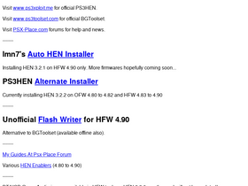 'ps3addict.github.io' screenshot