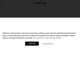 'maderame.com' screenshot