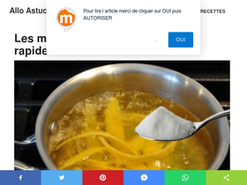 'alloastuces.com' screenshot