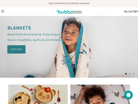 Bubbaboo homepage screenshot