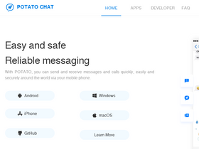 'potato.im' screenshot