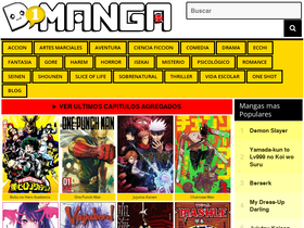 'd1manga.com' screenshot