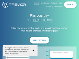 'trevorai.com' screenshot