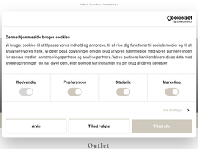 Lene Visholm homepage screenshot
