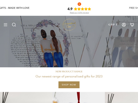 personalisedbee.com homepage screenshot