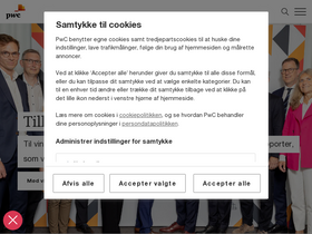'pwc.dk' screenshot