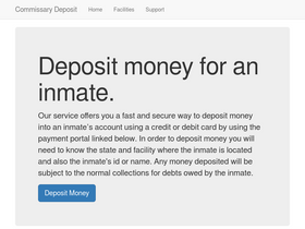 'commissarydeposit.com' screenshot