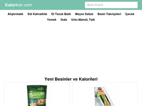 'kaloriver.com' screenshot