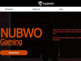nubwo.com homepage screenshot