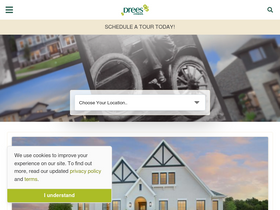 'dreeshomes.com' screenshot
