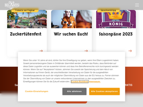 'belantis.de' screenshot