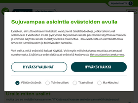 'ytk.fi' screenshot