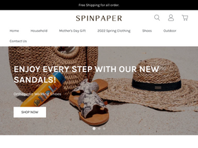 'spinpaper.com' screenshot