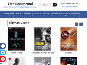 'area-documental.com' screenshot
