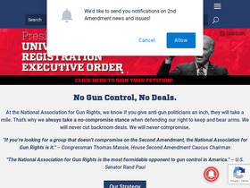 'nationalgunrights.org' screenshot