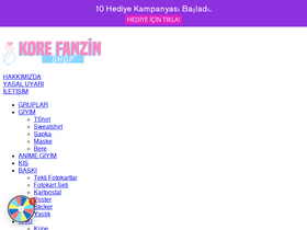 'korefanzin.com' screenshot