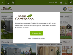 'mein-gartenshop24.de' screenshot
