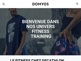 'domyos.fr' screenshot