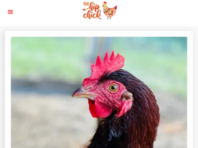 'thehipchick.com' screenshot