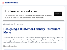 bridgesrestaurant.com