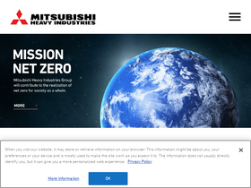 'mhi.com' screenshot