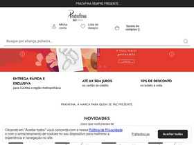 'pratafina.com.br' screenshot