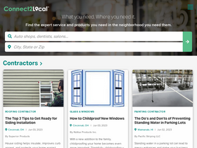 'connect2local.com' screenshot