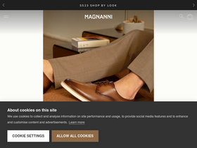 'magnanni.com' screenshot