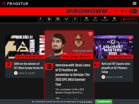 'fragster.com' screenshot