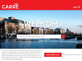 'carre.nl' screenshot