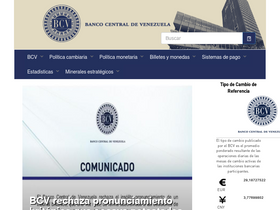 'bcv.org.ve' screenshot