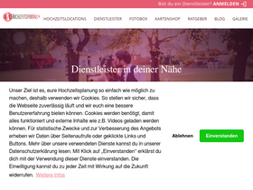 'hochzeitsportal24.de' screenshot
