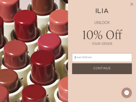 'iliabeauty.com' screenshot